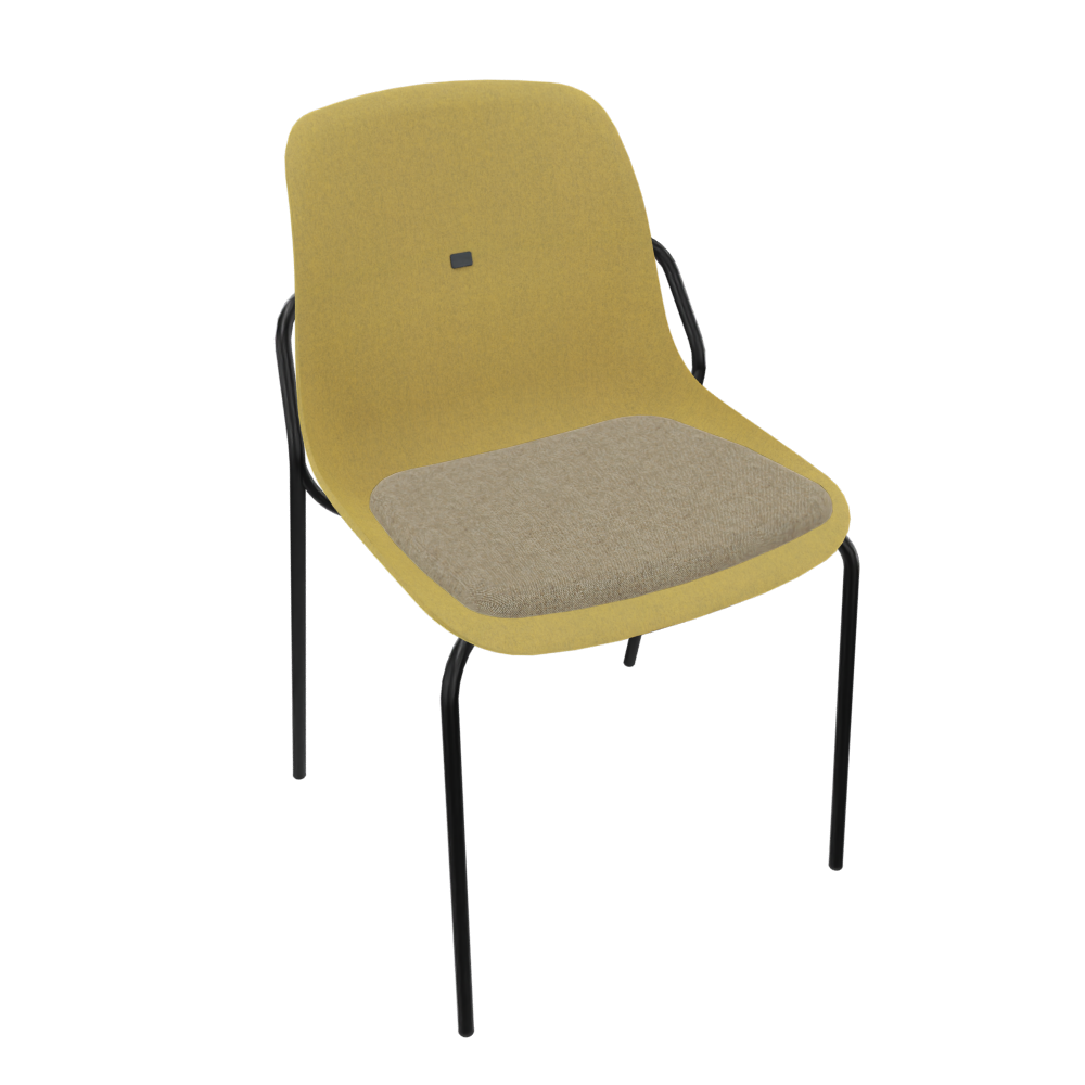 Curry Yellow Veeda Fine Chair