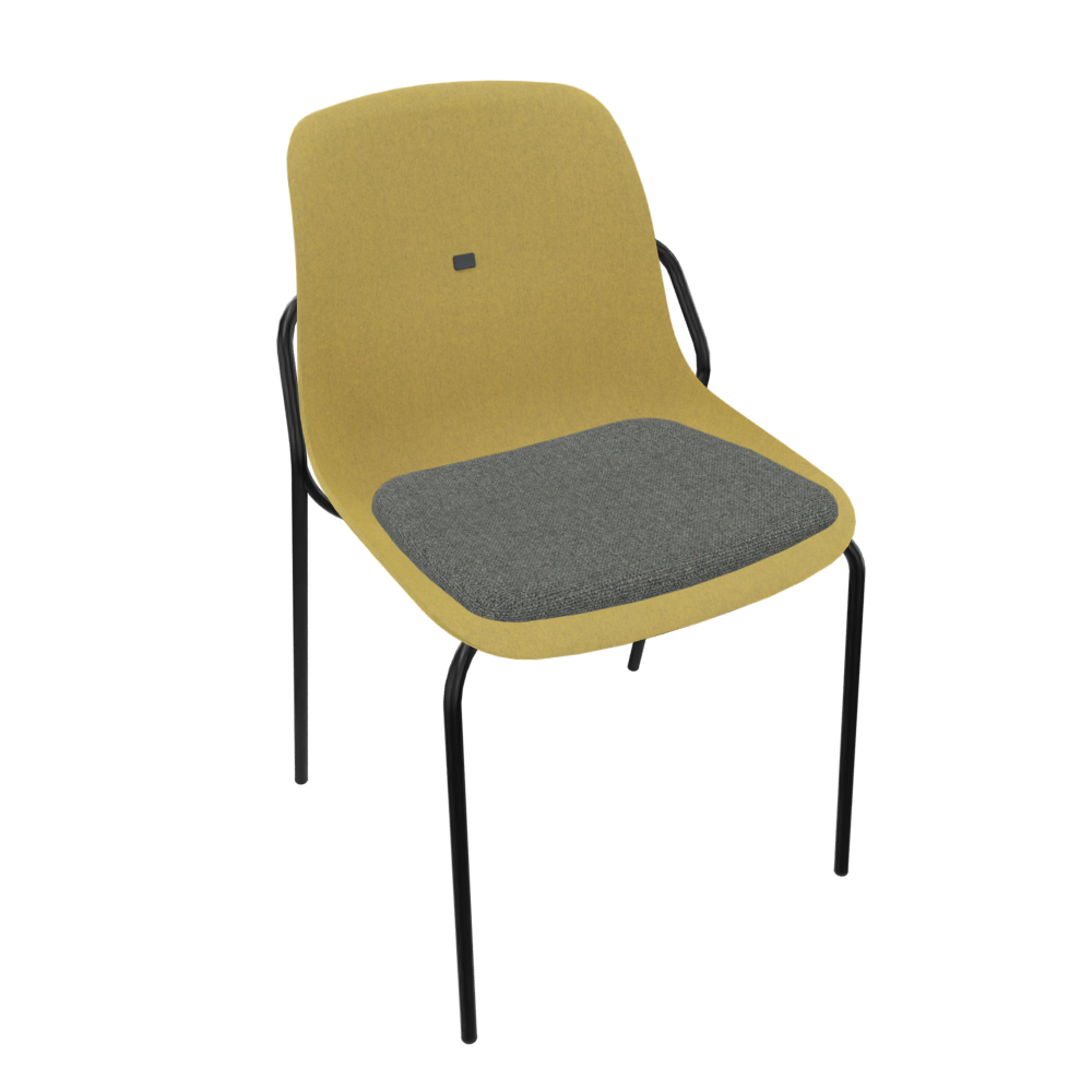 Curry Yellow Veeda Fine Chair