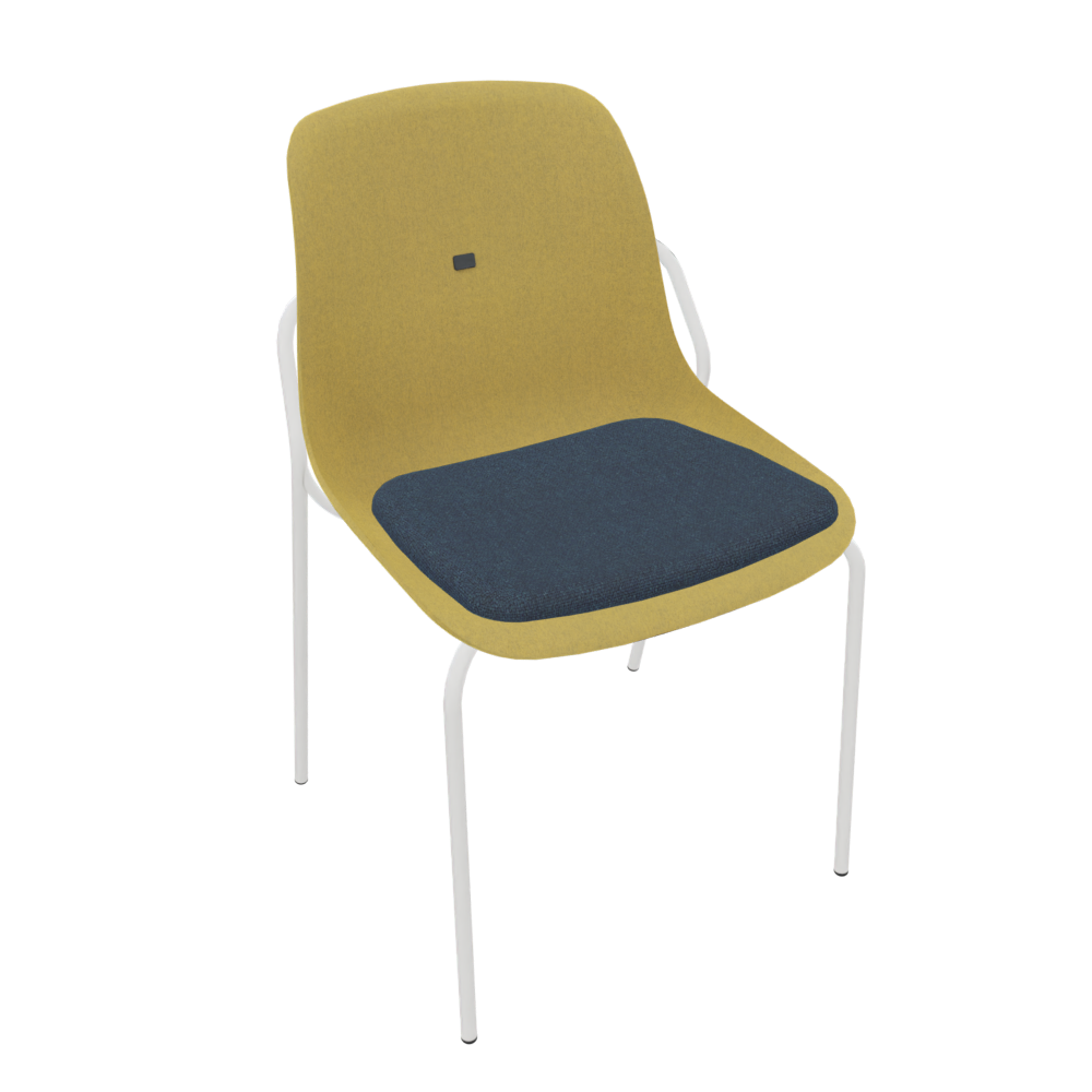 Curry Yellow Veeda Fine Chair