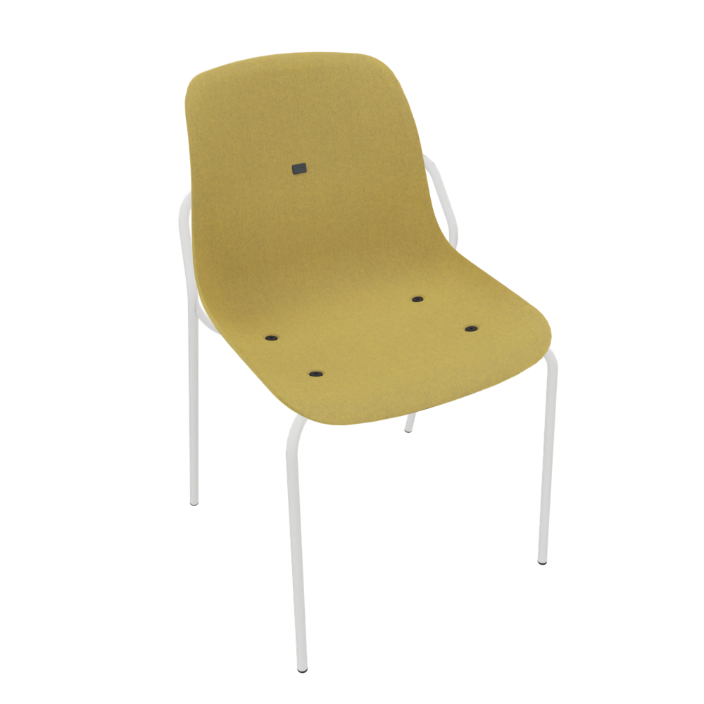 Curry Yellow Veeda Fine Chair