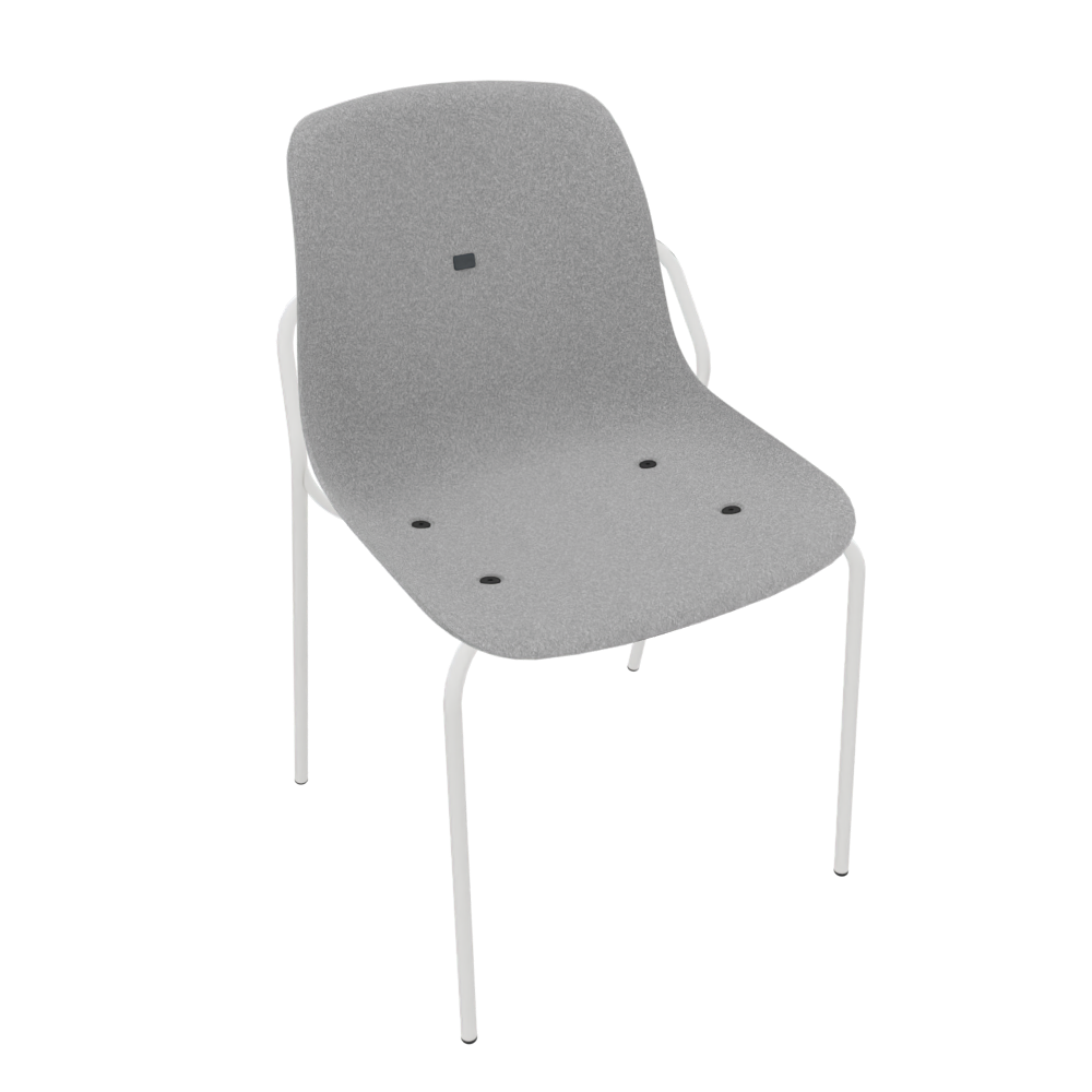 Light Grey Veeda Fine Chair