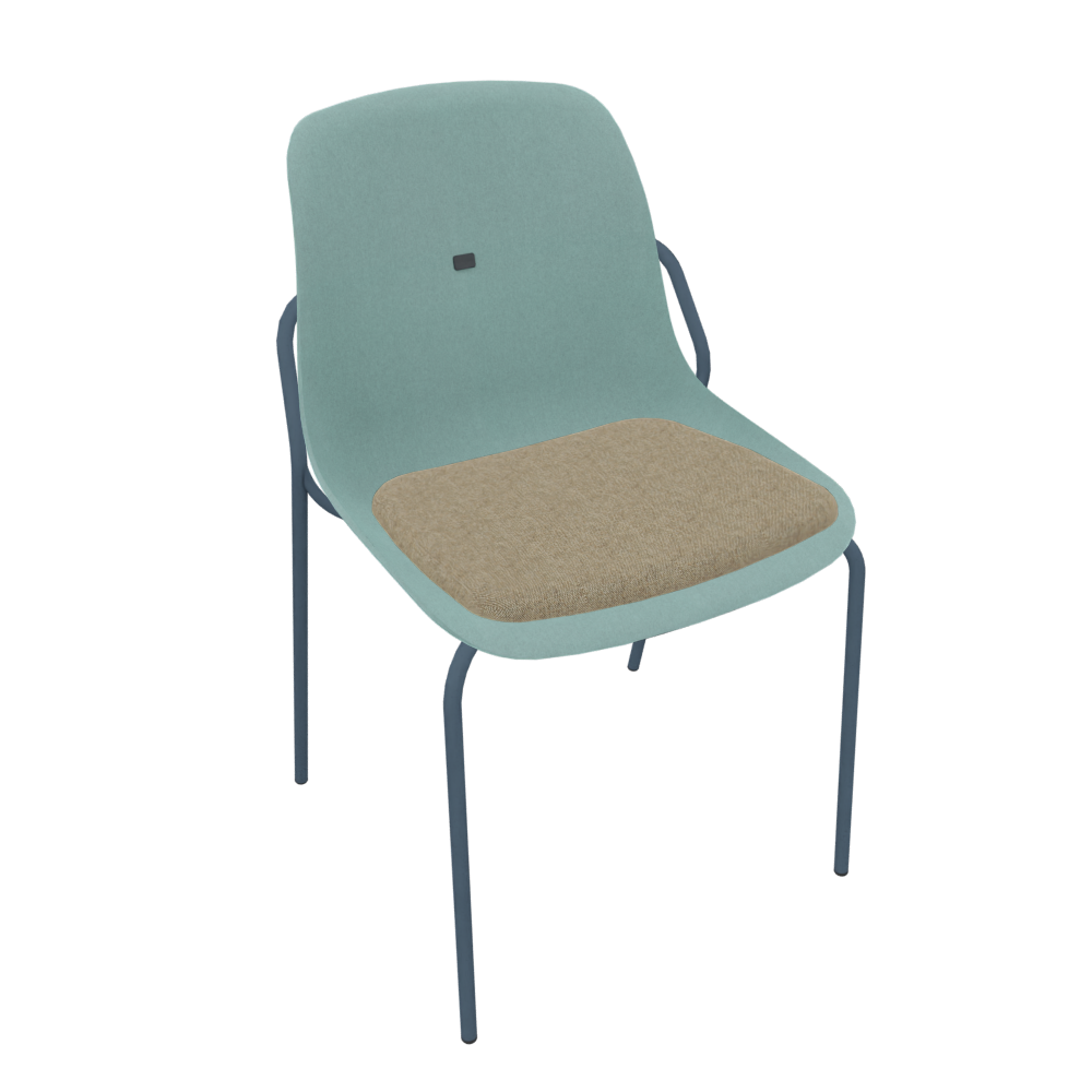 Pastel Turquoise Veeda Fine Chair