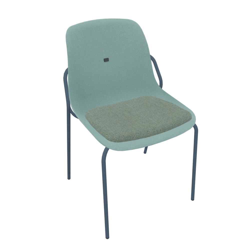 Pastel Turquoise Veeda Fine Chair