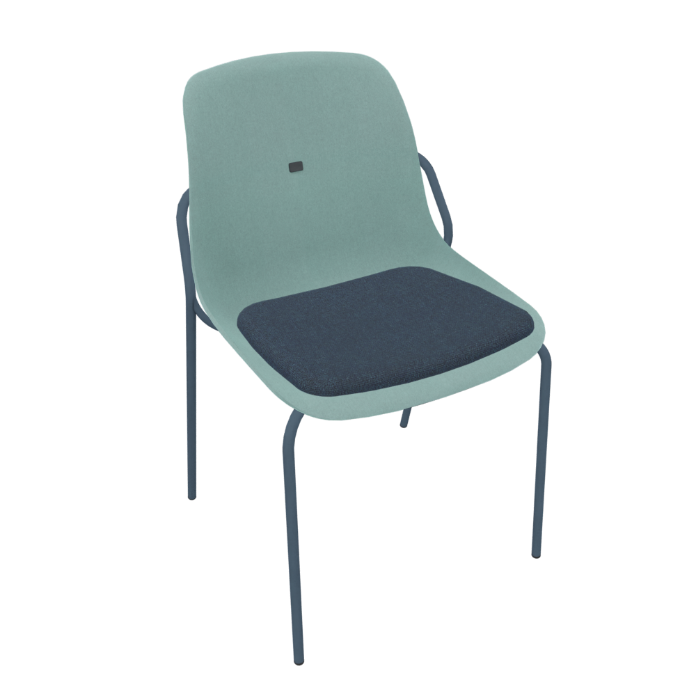 Pastel Turquoise Veeda Fine Chair