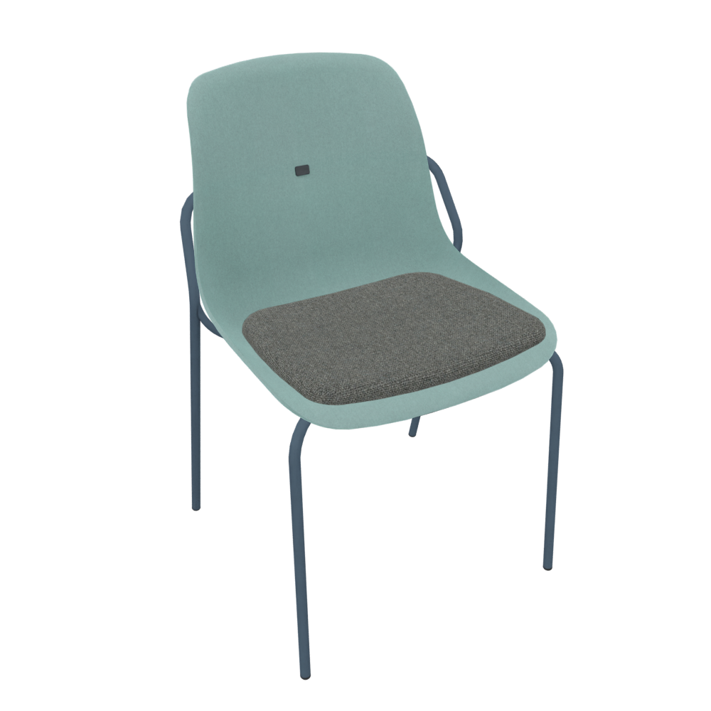 Pastel Turquoise Veeda Fine Chair