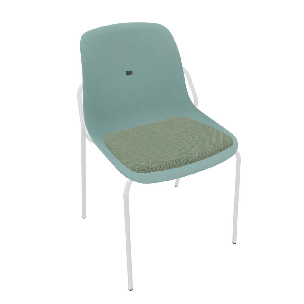 Pastel Turquoise Veeda Fine Chair