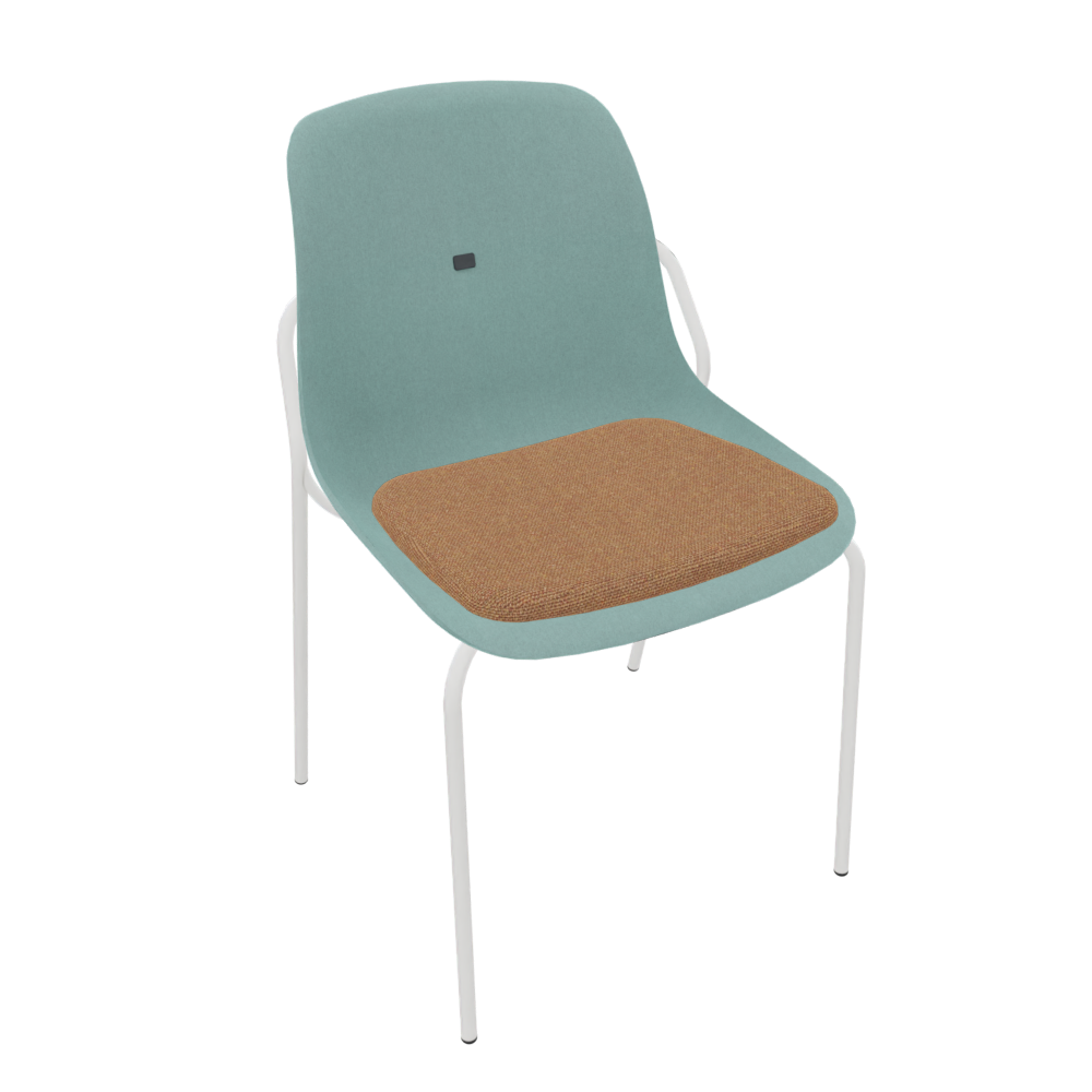 Pastel Turquoise Veeda Fine Chair