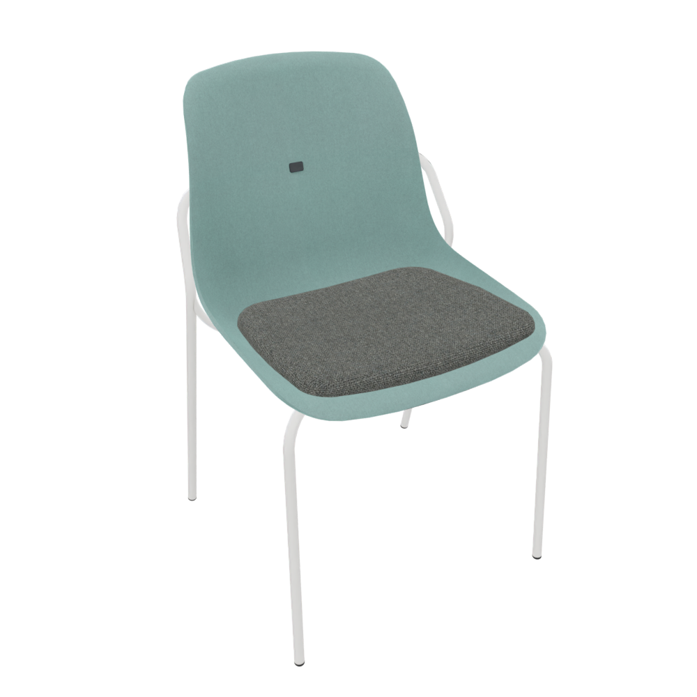 Pastel Turquoise Veeda Fine Chair