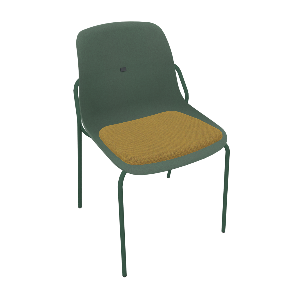 Pine Dark Green Veeda Fine Chair