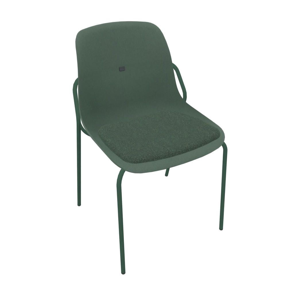 Pine Dark Green Veeda Fine Chair