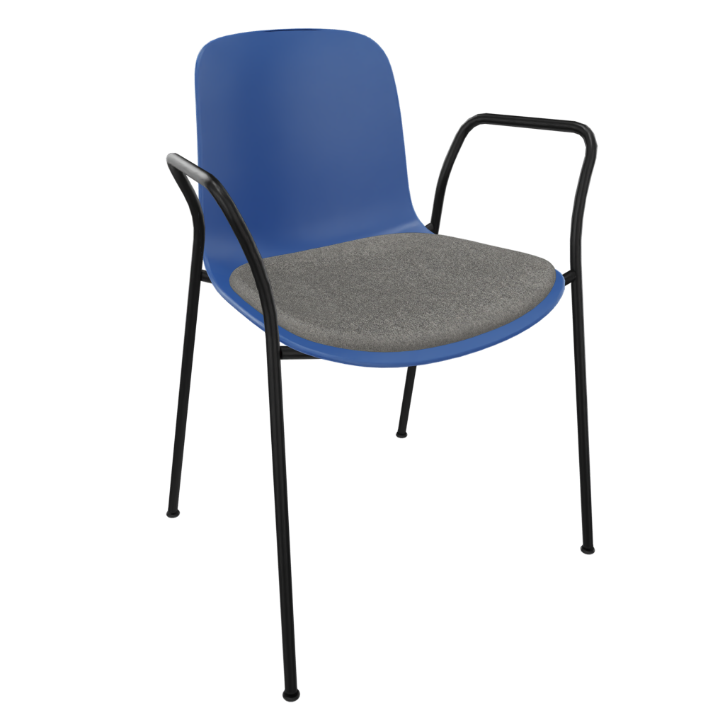 Violet Blue Fluxee Armchair