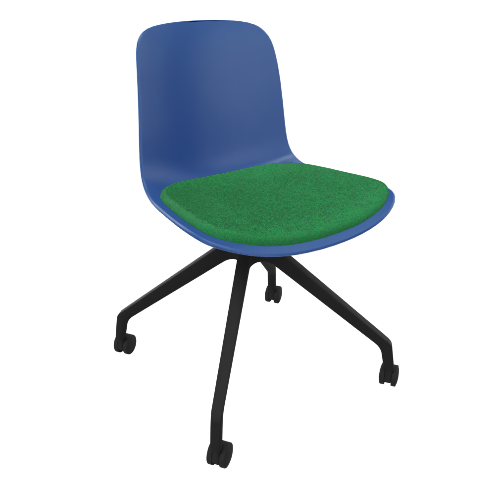 Violet Blue Fluxee Task Chair