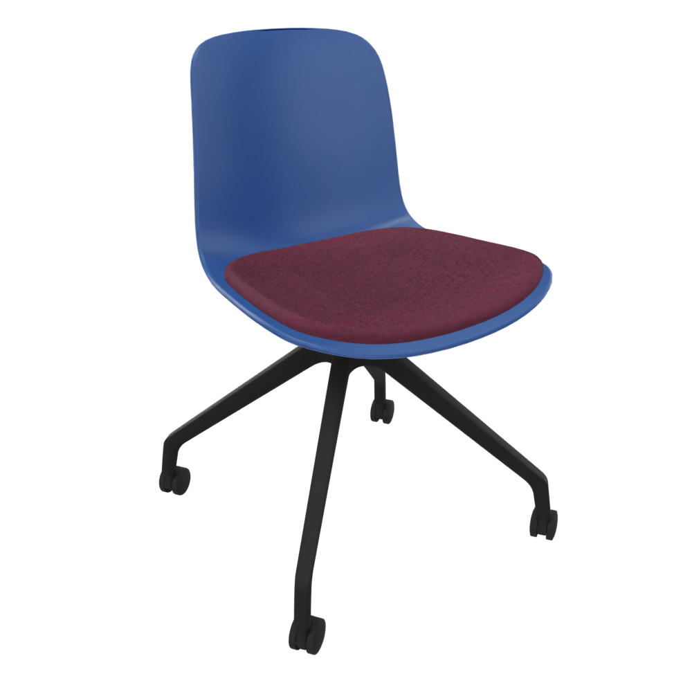 Violet Blue Fluxee Task Chair