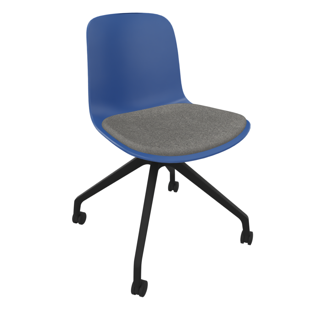 Violet Blue Fluxee Task Chair