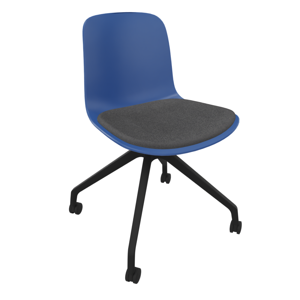 Violet Blue Fluxee Task Chair