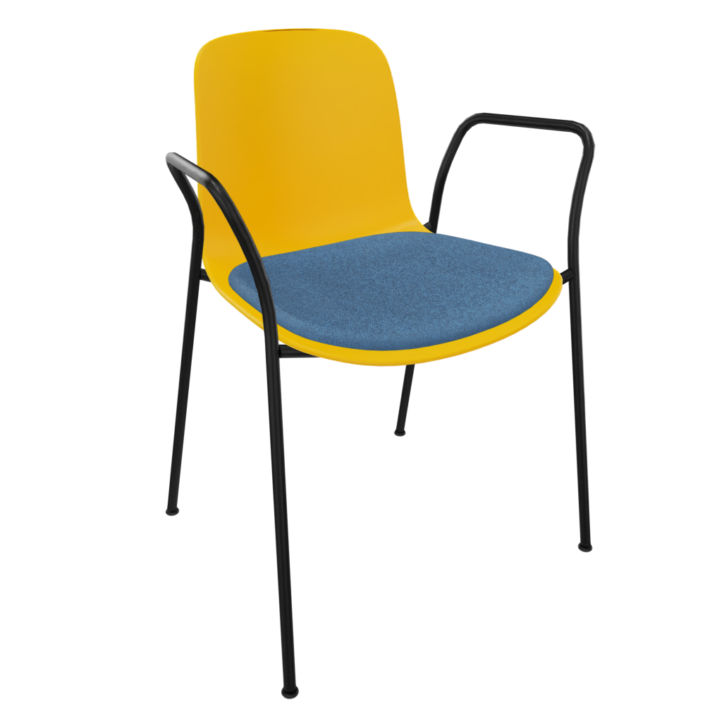 Yellow Fluxee Armchair