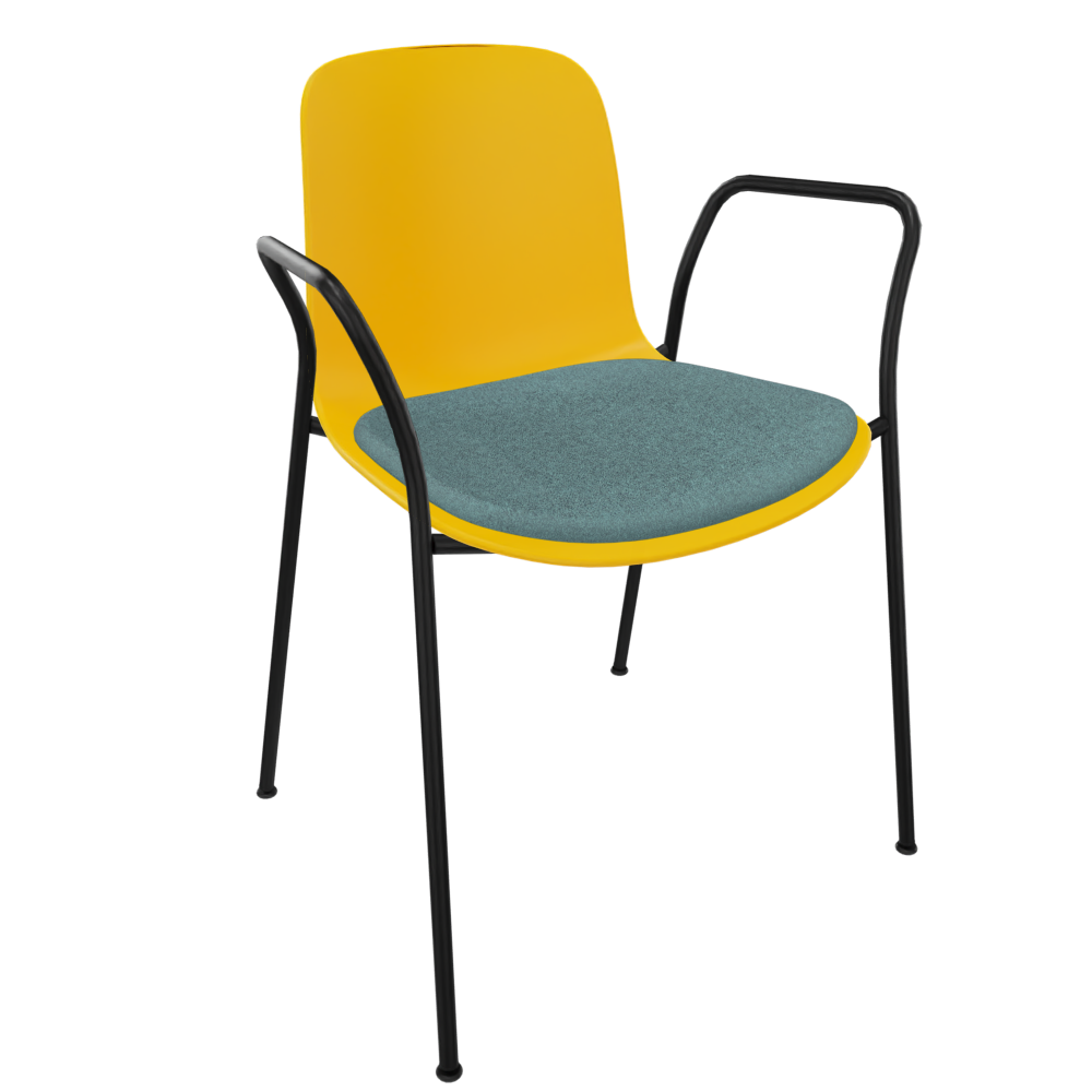 Yellow Fluxee Armchair