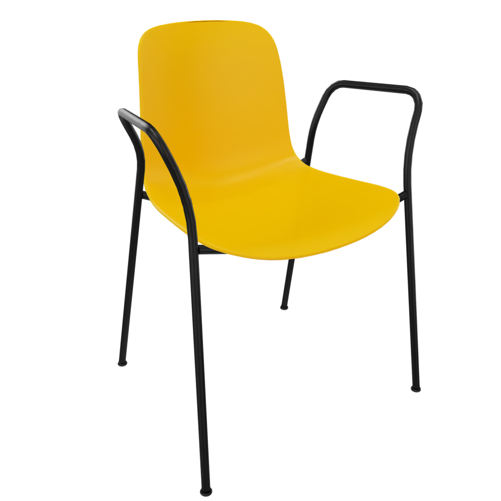 Yellow Fluxee Armchair