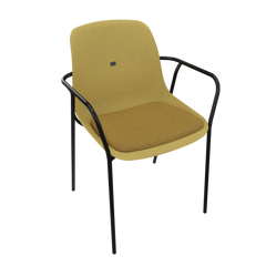 Curry Yellow Veeda Fine Armchair