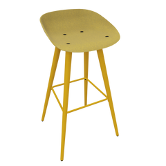 Curry Yellow Veeda Wooden Stool