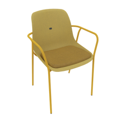 Curry Yellow Veeda Fine Armchair