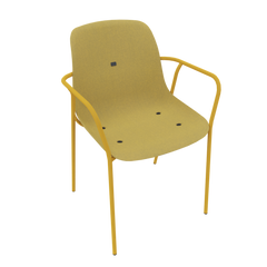 Curry Yellow Veeda Fine Armchair